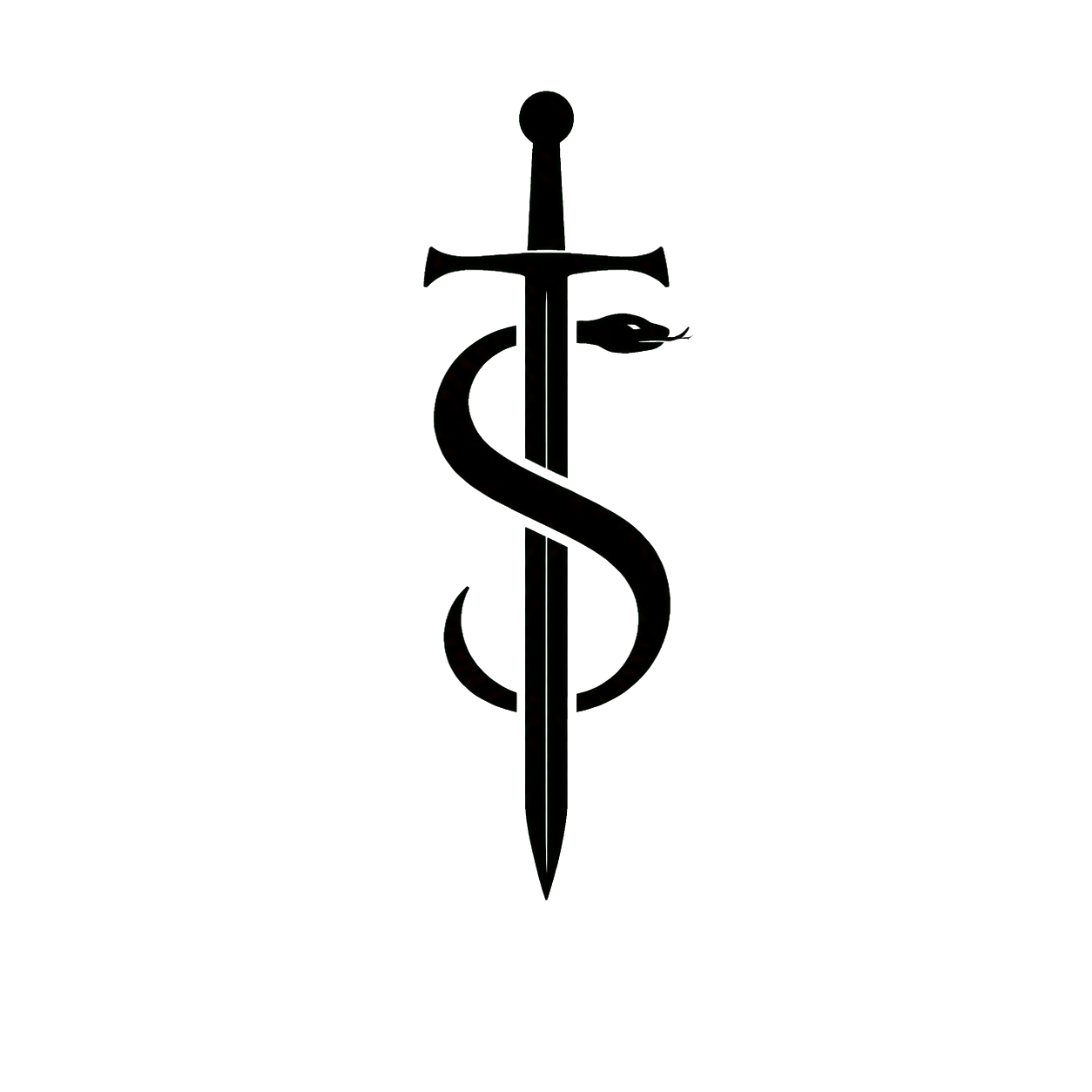Treasure Society sword and serpent